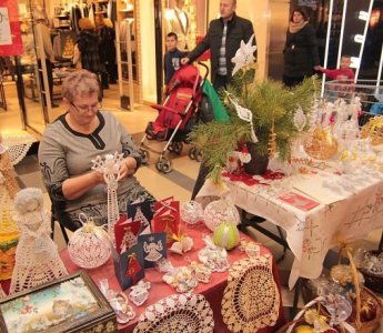 Jarmark Bożonarodzeniowy w Galerii Bursztynowej [ZOBACZ WIDEO]