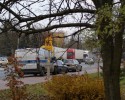 Kolizja na zjeździe ze „starego mostu” (ZDJĘCIA) 