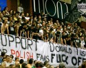 Serbscy kibice: „Donald Tusk Fuck Off” 