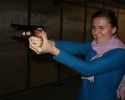 "Bądź bezpieczna": Uczestniczki kursu odwiedziły strzelnicę [ZDJĘCIA]