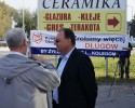Tuskobus w Ostrołęce: „Polakom Obiecujemy, zrobimy więcej długów” (VIDEO, ZDJĘCIA) 