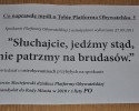„Co naprawdę myśli o Tobie Platforma Obywatelska?” 