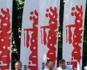 Warszawa: Pikieta „Solidarności” przed Pałacem Prezydenckim 