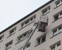 Ostrołęka: Policja poprosiła o pomoc straż pożarną