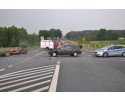 Poważny wypadek na DK 62. Dwie osoby przewieziono do szpitala