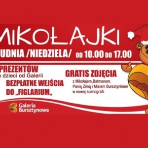 Święty Mikołaj rozda ponad 800 upominków dla dzieci w Galerii Bursztynowej