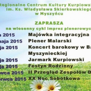 Wiosenny cykl imprez plenerowych RCKK w Myszyńcu