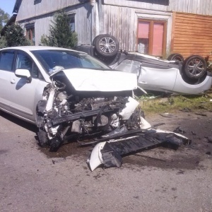 Wypadek w gm. Baranowo: Pięć osób trafiło do szpitala [AKTUALIZACJA]