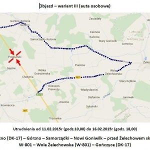 Protest rolników. Utrudnienia w ruchu na Mazowszu