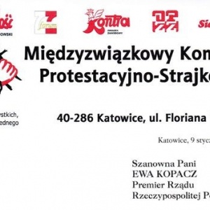 Górnicy czują się oszukani. Piszą listy do Ewy Kopacz i Donalda Tuska