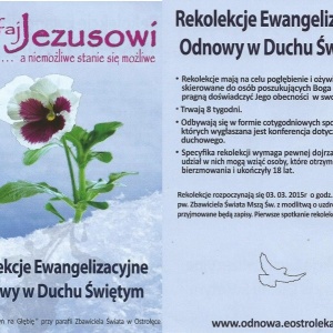 Rekolekcje Ewangelizacyjne Odnowy w Duchu Świętym