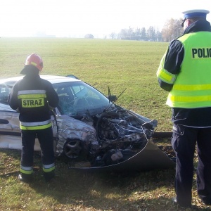 Tragiczny wypadek na trasie Ostrołęka-Olsztyn. Nie żyje 35-letnia kobieta