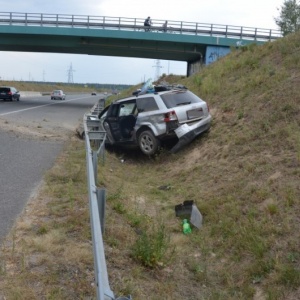 Wypadek na S-8: Pięć osób trafiło do szpitala [ZDJĘCIA]