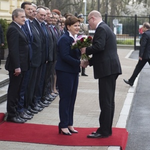 Szydło: Polska i Czechy mają wspólne poglądy i interesy