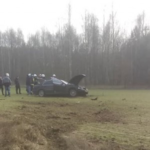 Wypadek na trasie Troszyn - Zamość&nbsp;&nbsp;[ZDJĘCIA]