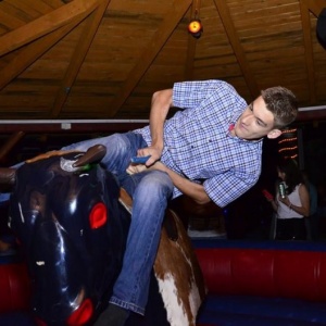 Byk Rodeo Show w Clubie Ibiza Zalesie [ZDJĘCIA]