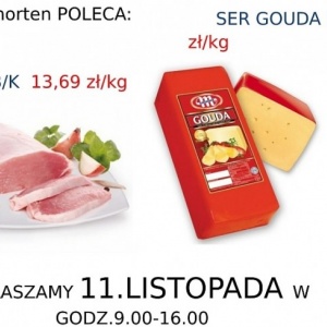 Sklep „CHORTEN” zaprasza na ZAKUPY&nbsp;&nbsp;11.LISTOPADA (PIĄTEK) w GODZ. 9.00-16.00