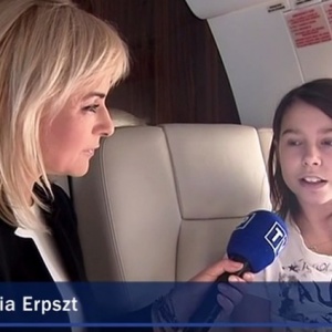 Niezwykła podóż Amelki z Ostrołęki w "Wiadomościach" TVP [WIDEO]