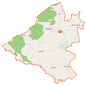 Zmiana granic gmin Czarnia i Myszyniec