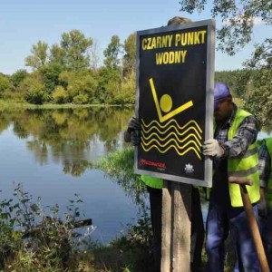 Nowe czarne punkty wodne na Mazowszu