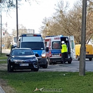 Kolizja dwóch „osobówek” przy ulicy Goworowskiej