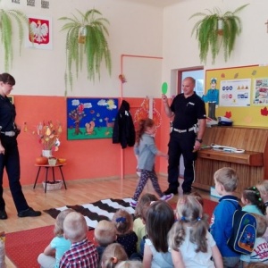 Policja w przedszkolu, czyli lekcja bezpieczeństwa [ZDJĘCIA]