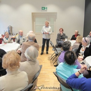 Z seniorami o świętych w Muzeum Kultury Kurpiowskiej
