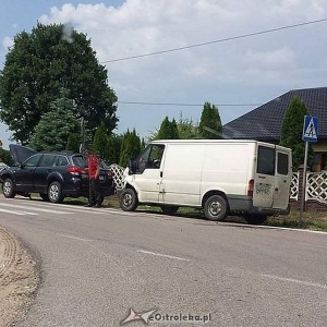 Obierwia: Kolejny wypadek na niebezpiecznym skrzyżowaniu [FOTO]