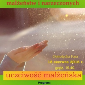III Wieczór Skupienia dla małżeństw i narzeczonych