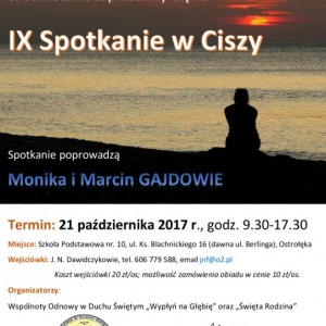 IX Spotkanie w Ciszy