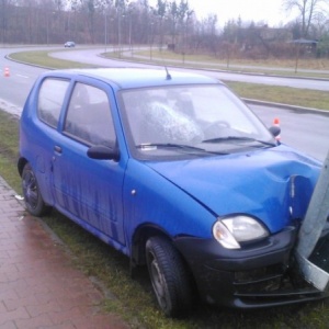 Kierowca BMW wymusił pierwszeństwo na obwodnicy