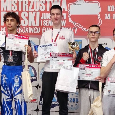 Młody talent z Fight Academy Ostrołęka zdobył brązowy medal Mistrzostw Polski