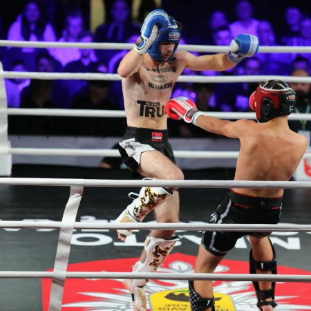 Banaszek pokonał Wójcika w walce do 67 kg! "Legia..." na trybunach [ZDJĘCIA]