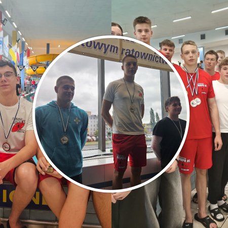 Jedenaście medali i rekordy! Popis ratowników WOPR-OS [ZDJĘCIA]