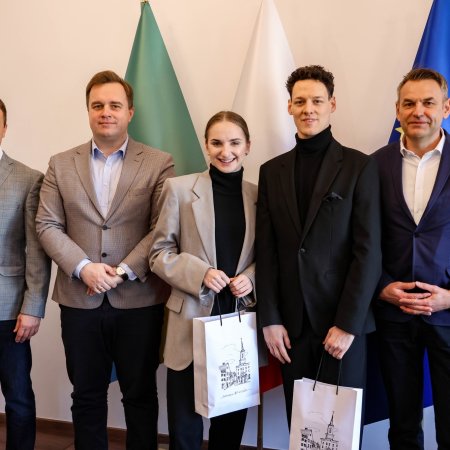 Ostrołęka świętuje triumf tancerzy. Mistrzowie uhonorowani w ratuszu