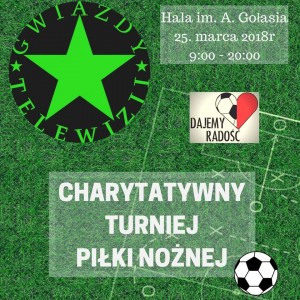 Charytatywny turniej z gwiazdami telewizji! Przyjdź do hali im. Gołasia (wideo)