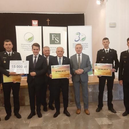 Zastrzyk gotówki dla strażaków ochotników z gminy Łyse