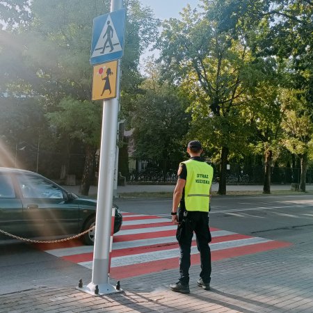 Bezpieczna droga do szkoły ze Strażą Miejską w Ostrołęce