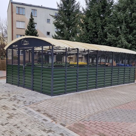 Nowa wiata śmietnikowa przy ulicy Sikorskiego [ZDJĘCIA]