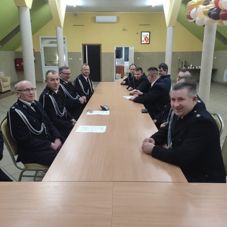 Zebranie strażackie OSP Rozwory