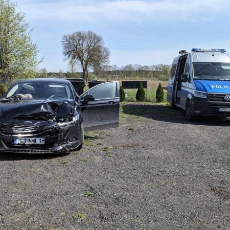 Czernie, gmina Goworowo: Wypadek! Jedna osoba ranna [ZDJĘCIA]