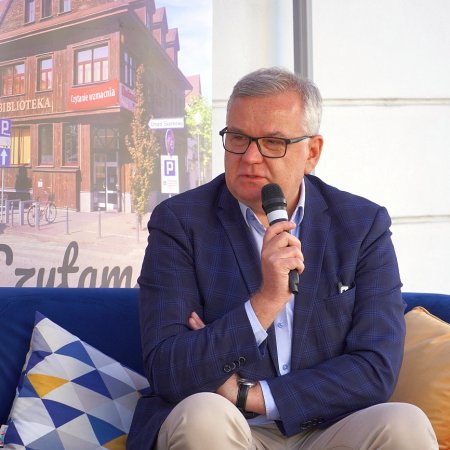 Festiwal Książki w Ostrołęce: Spotkanie z Arturem Andrusem [WIDEO, ZDJĘCIA]