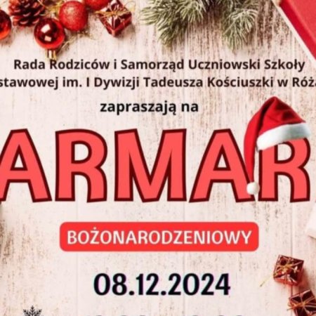Jarmark Bożonarodzeniowy w Różanie