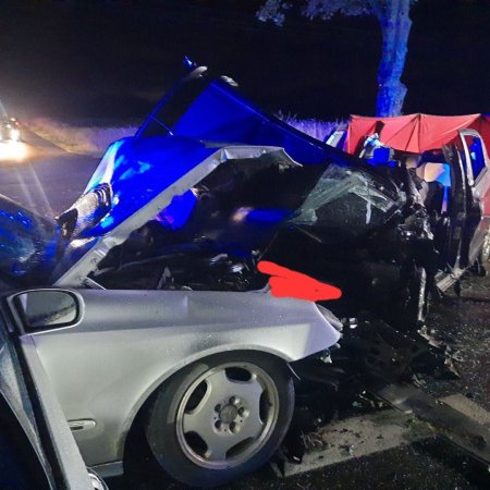 Śmiertelny wypadek. Zderzyli się czołowo. Zginął mieszkaniec powiatu ostrołęckiego
