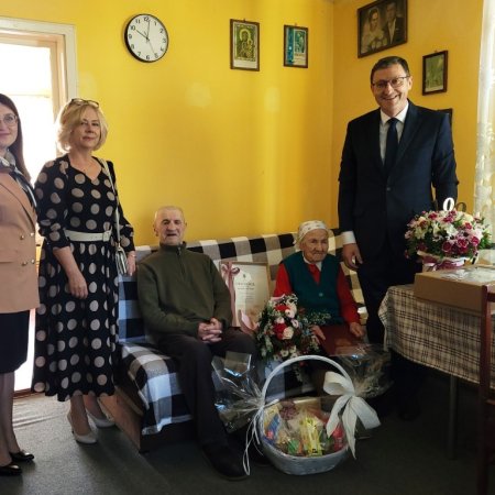 Setne urodziny mieszkanki gminy Myszyniec. Pani Stefania świętowała wyjątkowy jubileusz