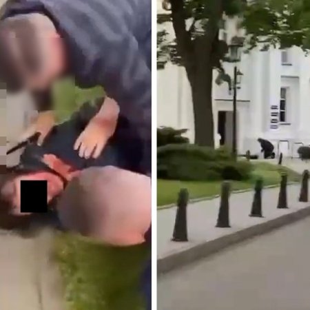 Zabójstwo na Uniwersytecie Warszawskim. Szokujące nagrania