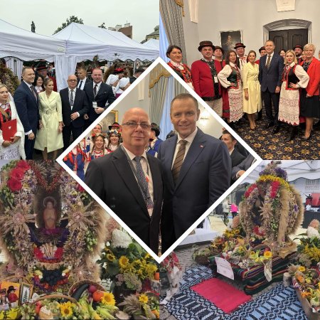 Kurpie na Dożynkach Prezydenckich 2025. "To wyjątkowe wydarzenie" [ZDJĘCIA]
