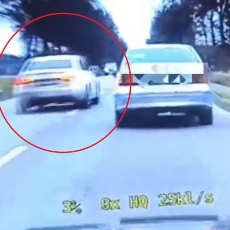 Niebezpieczny manewr na drodze. 5 tysięcy złotych mandatu! ZOBACZ WIDEO