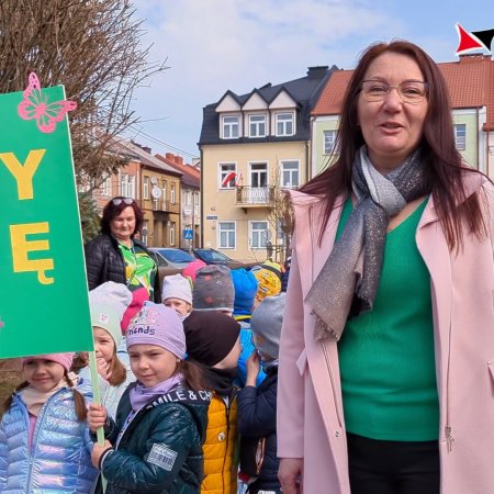 Przedszkolaki z PM nr 10 w Ostrołęce powitały wiosnę w wyjątkowy sposób [WIDEO, ZDJĘCIA]