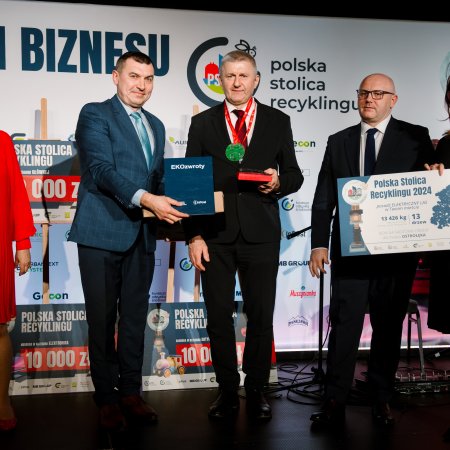 Ostrołęka z medalem w programie Polska Stolica Recyklingu